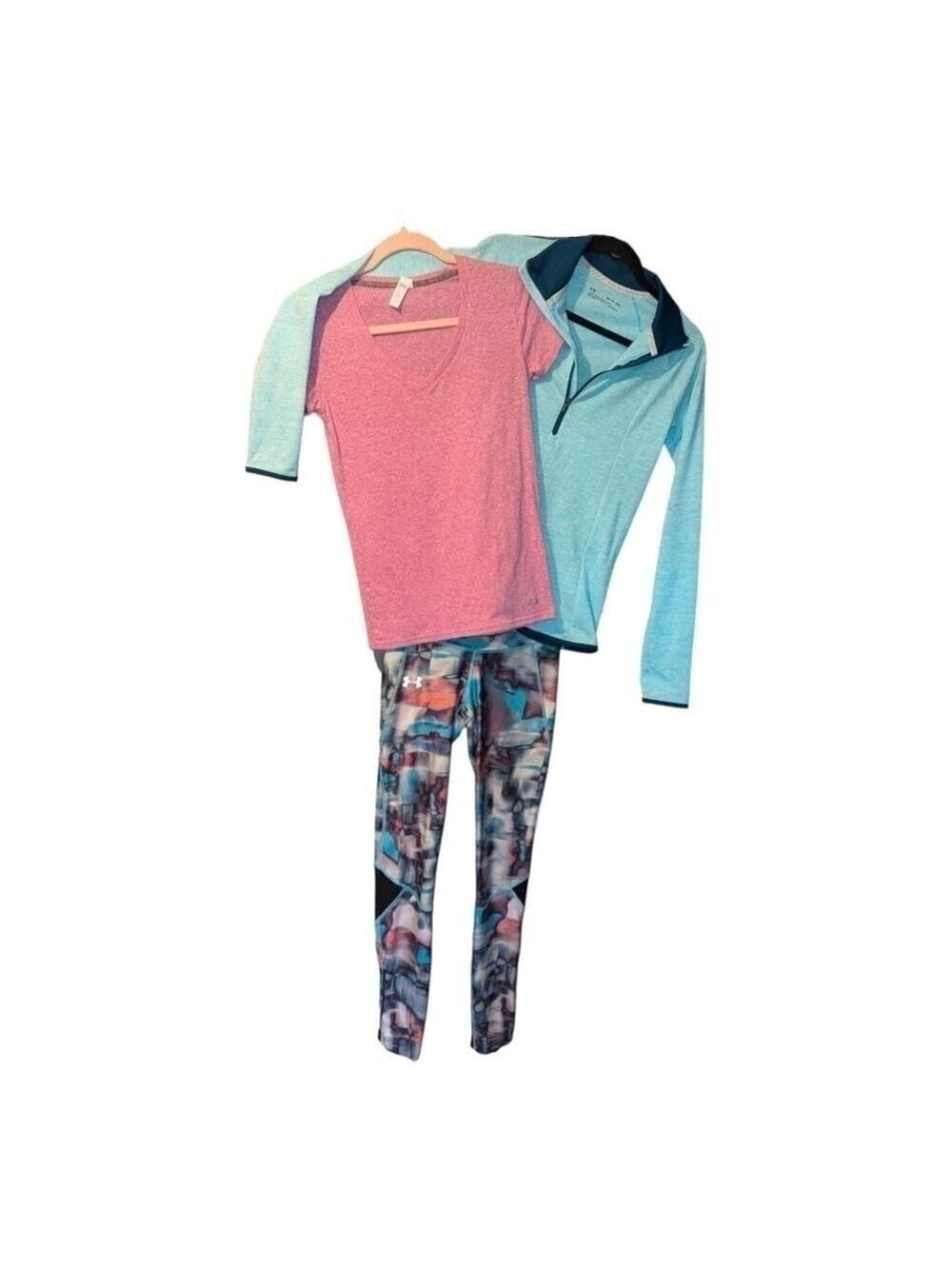 XS/S • Under Armour • 3 PC Athletic Bundle - XS Tops & Small Bottoms